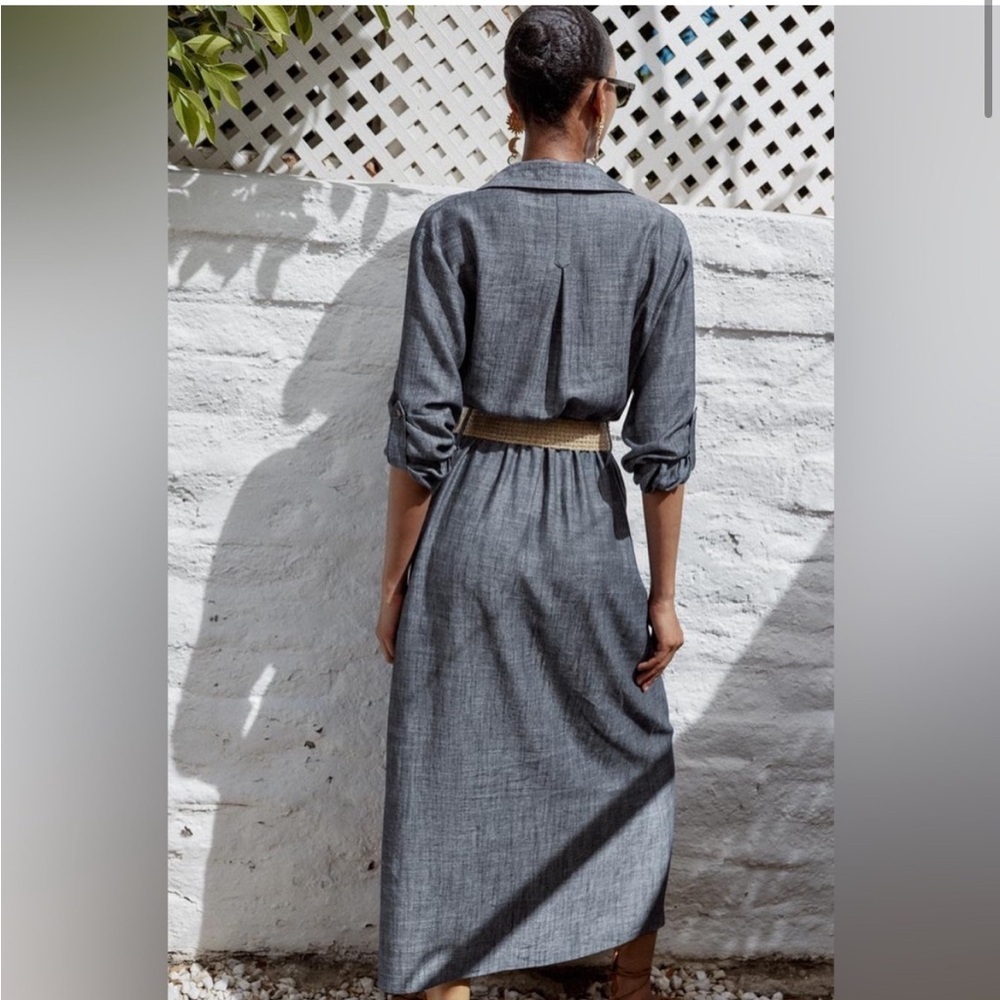 NEW ! ZARA BELTED
MIDI DRESS SIZE S 
🚨FIRM PRICE NO DISCOUNT ON THIS DRESS - Picture 13 of 13